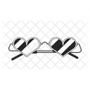 Heart sunglasses  Icon