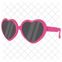 Heart sunglasses  Icon