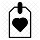 Heart tag  Icon