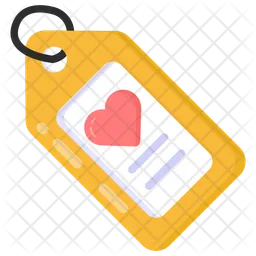 Heart Tag  Icon