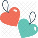 Heart Tags Label Icon