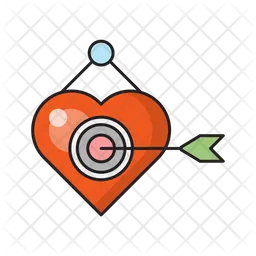 Heart Target  Icon