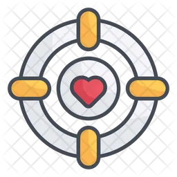Heart Target  Icon