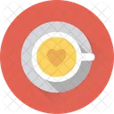 Heart Tea Coffee Icon