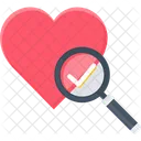Heart Test Love Icon