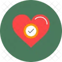 Heart Tick Heart Tick Icon