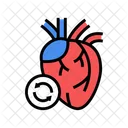 Heart Transplant Color Icon