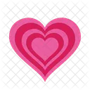 Heart Tunnel Heart Connection Love Icon