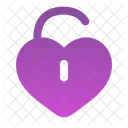 Heart Unlock Icon
