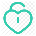 Heart Unlock Icon