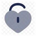 Heart Unlock Love Heart Icon