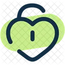Heart Unlock Love Heart Icon
