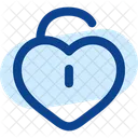 Heart Unlock Love Heart Icon