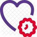Heart Virus Icon
