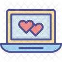 Heart Wallpaper Laptop Love Greeting Icône