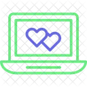Heart Wallpaper Laptop Love Greeting Icône