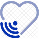 Heart Wifi Love Connection Icon