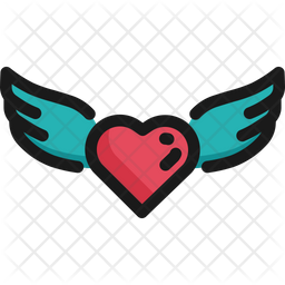 Heart wing Icon