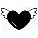 Heart Wing Love Valentine Icon