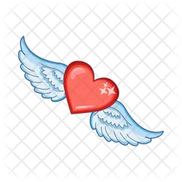 Heart wings  Icon