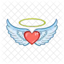 Heart wings  Icono