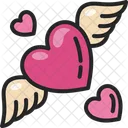 Heart Wing Cupid Icon