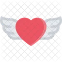Heart Wings Couple Icon