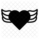 Heart Wings Heart Love Icon