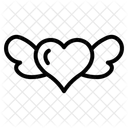 Heart Wings Icon