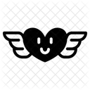 Heart Wings Heart Love Icon