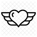Heart Wings Icon