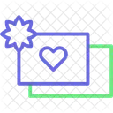 Heart With Paper Handkerchief Heart Icon