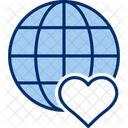 Heart World Icon