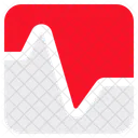 Heartbeat Graph Heart Icon