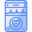 Heartbeat Pulse Cardiac Rhythm Icon