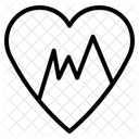 Heartbeat Heart Pulse Icon