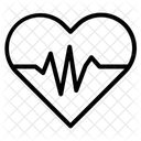 Heartbeat Heart Pulse Icon