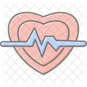 Heartbeat Love Health Icon