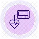 Heartbeat Medical Healthcare Icon