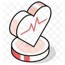 Heartbeat Pulse Heart Rate Icon