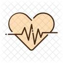 Heartbeat Heart Rate Pulses Icon