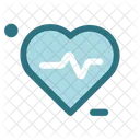 Heartbeat Pulse Heart Icon