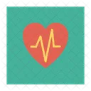 Heartbeat Life Heart Icon