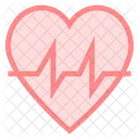 Heartbeat Life Heart Icon