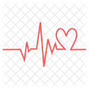 Heart Heartbeat Cardiograph Icon
