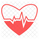 Beat Electrocardiogram Graphic Icon