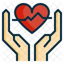 Heartbeat Heart Care Medical Icon
