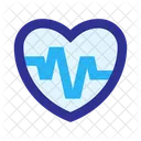 Heart Heartbeat Cardio Training Icon