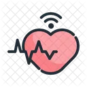 Heartbeat Health Heart Icon