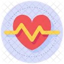 Heartbeat Health Healthy Icon